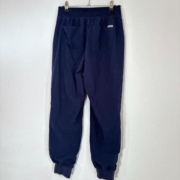 FIGS S Navy Blue Lined Windbreaker Jogger Scrub Pants Navy Blue W23SW2008P - Picture 5 of 12